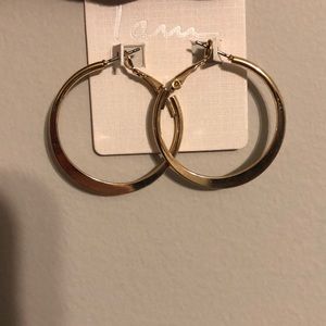 Gold Hoop Earrings
